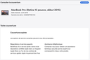 MacBook Pro - A1502 - 2015 - 13.3/2.7GHZ/8GB/128GB